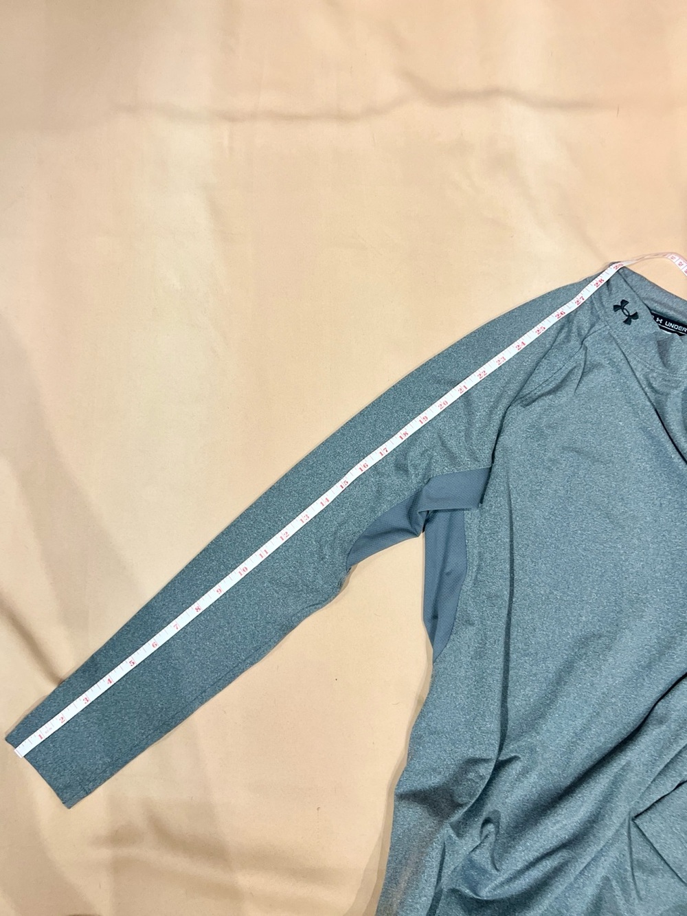 Under Armour ColdGear Fitted Mock Neck Compression Base Layer Gray Women's M Top - Picture 4 of 12